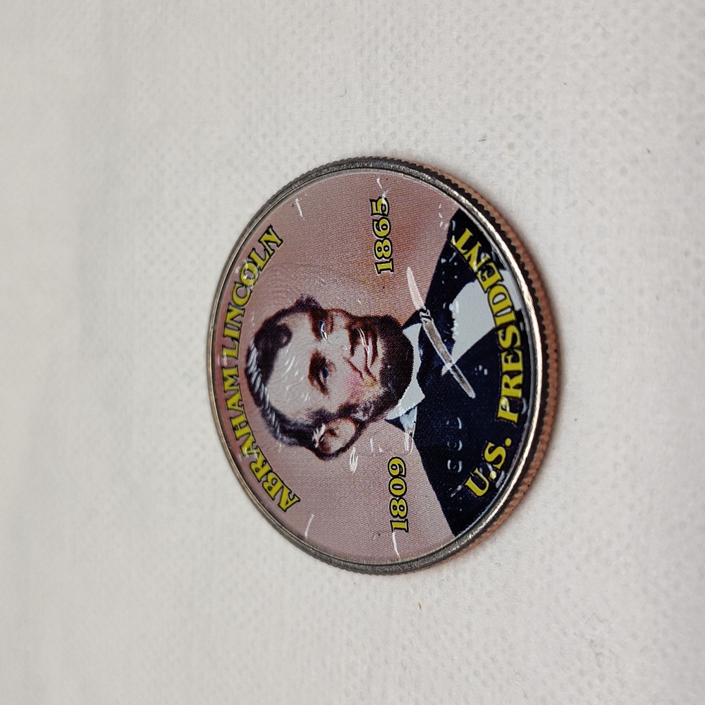 Lincoln colorized Half dollar
